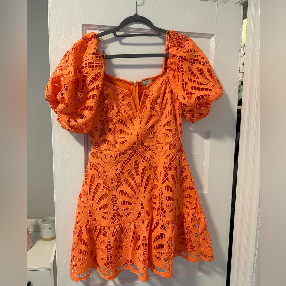 Crochet Mini Dress